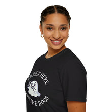 Load image into Gallery viewer, Here for the Boos Halloween Funny Soft T-Shirt