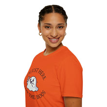 Load image into Gallery viewer, Here for the Boos Halloween Funny Soft T-Shirt
