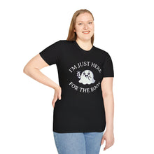 Load image into Gallery viewer, Here for the Boos Halloween Funny Soft T-Shirt