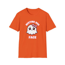 Load image into Gallery viewer, Resting B(oo) Face Cute Halloween T-Shirt