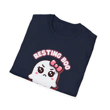 Load image into Gallery viewer, Resting B(oo) Face Cute Halloween T-Shirt