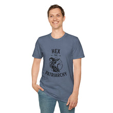 Load image into Gallery viewer, Hex the Patriarchy Witchy Unisex Soft-Style T-Shirt