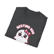 Load image into Gallery viewer, Resting B(oo) Face Cute Halloween T-Shirt