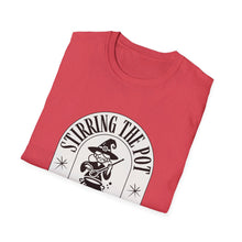 Load image into Gallery viewer, Stirring the Pot Halloween Witch Soft T-Shirt