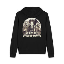 Load image into Gallery viewer, Hocus Pocus “We Are the Weirdos, Mister” Full‑Zip Hoodie