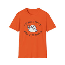 Load image into Gallery viewer, Here for the Boos Halloween Funny Soft T-Shirt