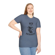 Load image into Gallery viewer, Hex the Patriarchy Witchy Unisex Soft-Style T-Shirt
