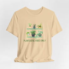 Load image into Gallery viewer, Get Your Plantastic Vibes On with Our Comfy T-shirt!
