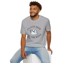 Load image into Gallery viewer, Here for the Boos Halloween Funny Soft T-Shirt
