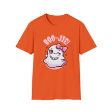 Load image into Gallery viewer, Boo-Jie Halloween Ghost Soft T-Shirt
